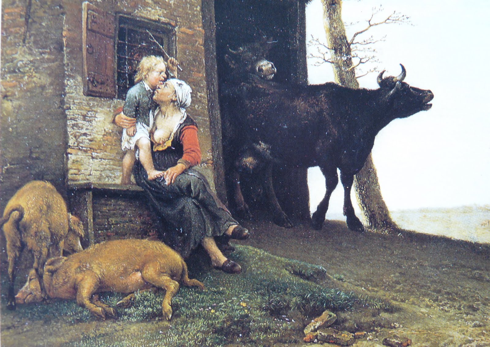 Паулюс поттер наказание охотника описание картины