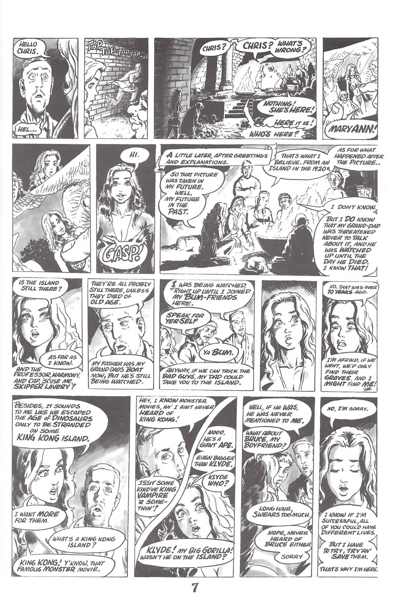Read online Cavewoman: Pangaean Sea comic -  Issue #2 - 9