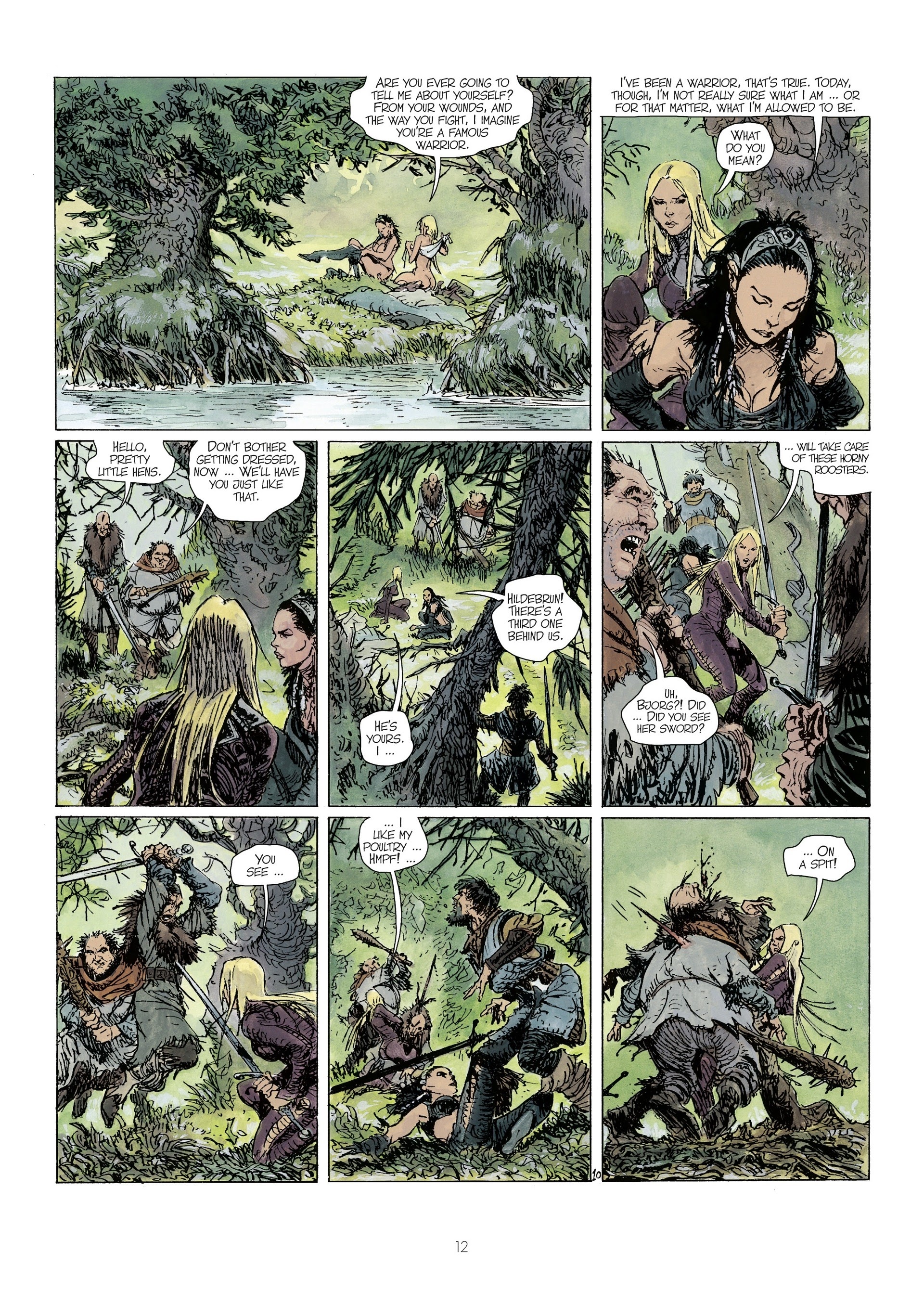 Read online The World of Thorgal: Kriss of Valnor: Worthy of a Queen comic -  Issue # Full - 14