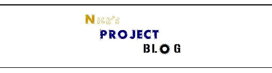 Nick's Project Blog
