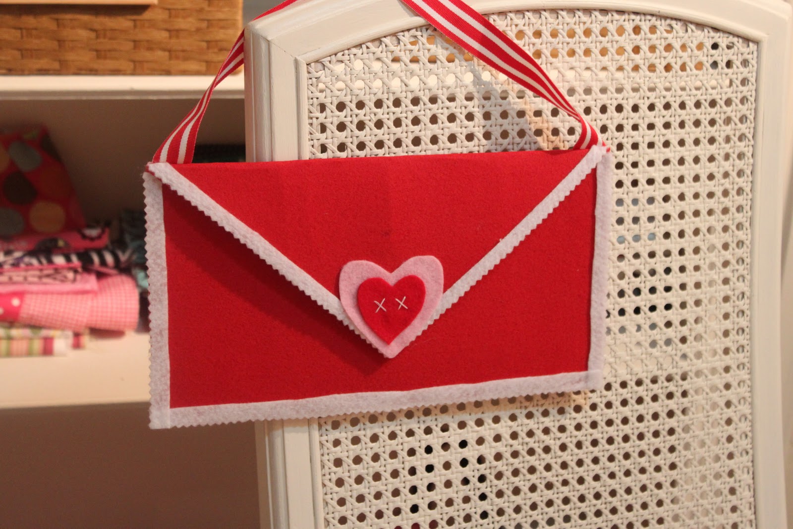 Crafty Texas Girls Valentine's Envelope
