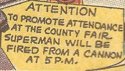 In Metropolis, all signs must announce the stunt's purpose in their first sentence
