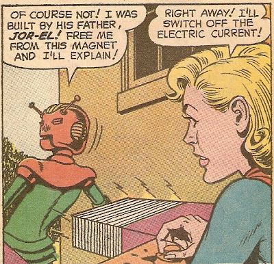 Uh, Kara...you're trusting this douchebot?