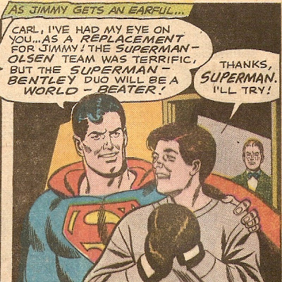 Kal-El doesn't wait for the corpse to be cold!