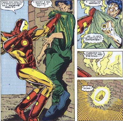 Iron Man...good at stopping them, lousy at capturing them