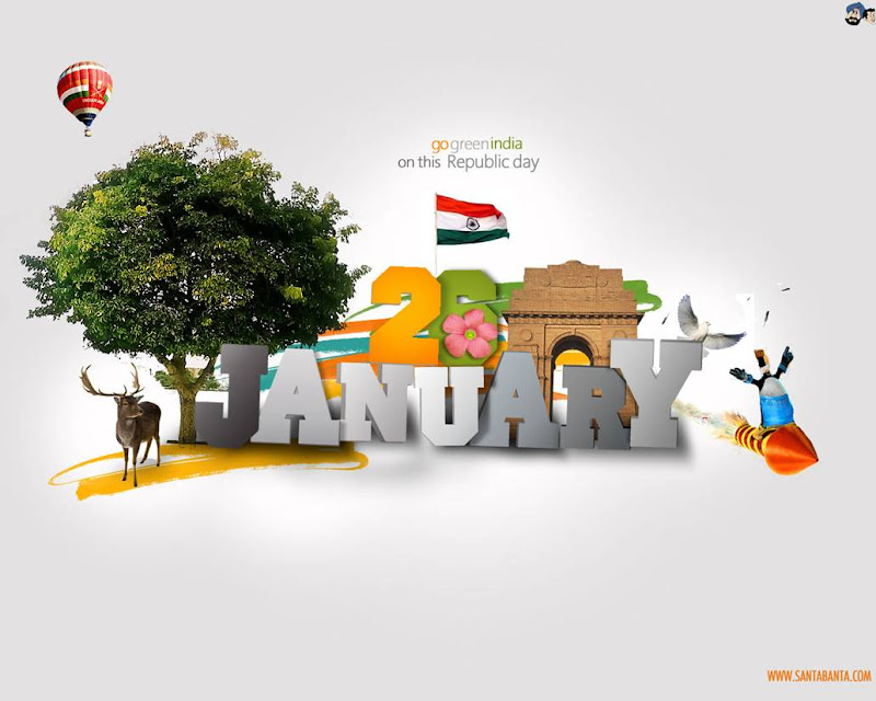 26th January Indian Republic Day SMS, Songs, Republic Day Wishes
