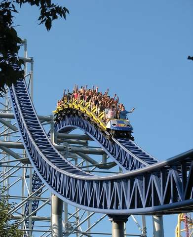 Amaze Pics & Vids: World's Biggest Roller Coaster "Millenium Force