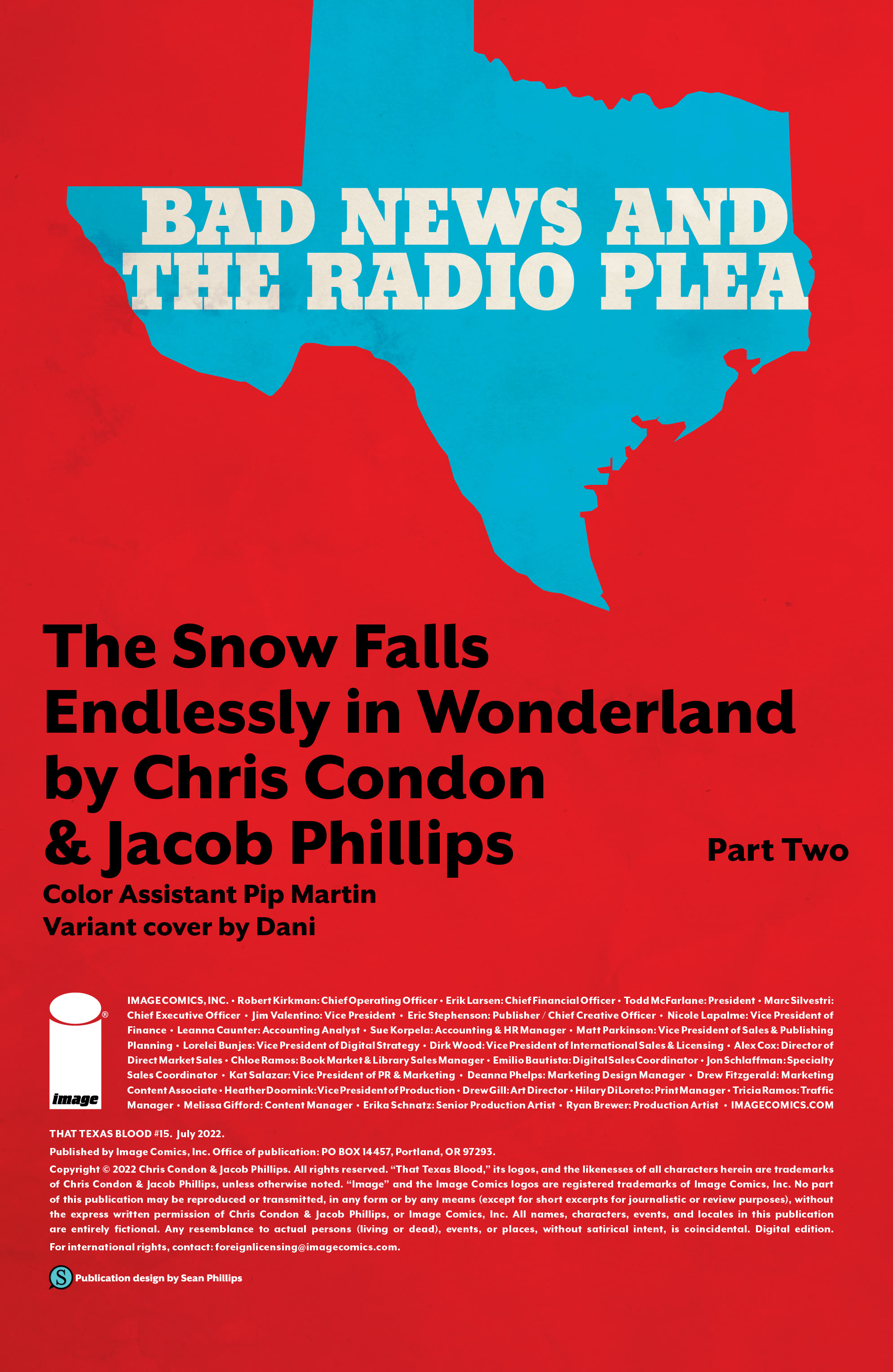 Read online That Texas Blood comic -  Issue #15 - 2