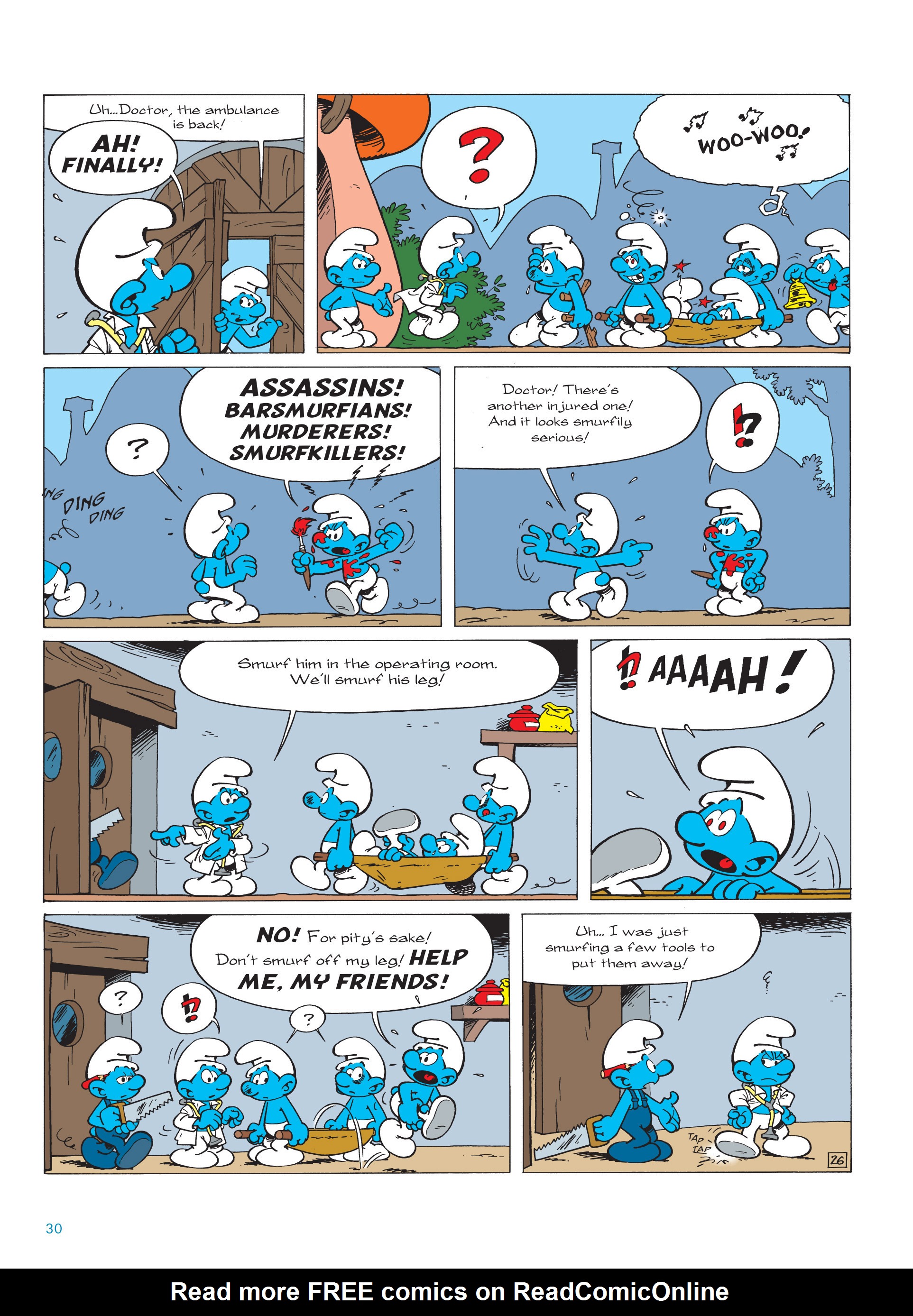 Read online The Smurfs comic -  Issue #20 - 30