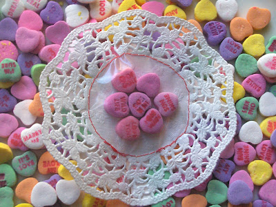 9 VALENTINES CANDY HEARTS EMBROIDERY MACHINE DESIGNS