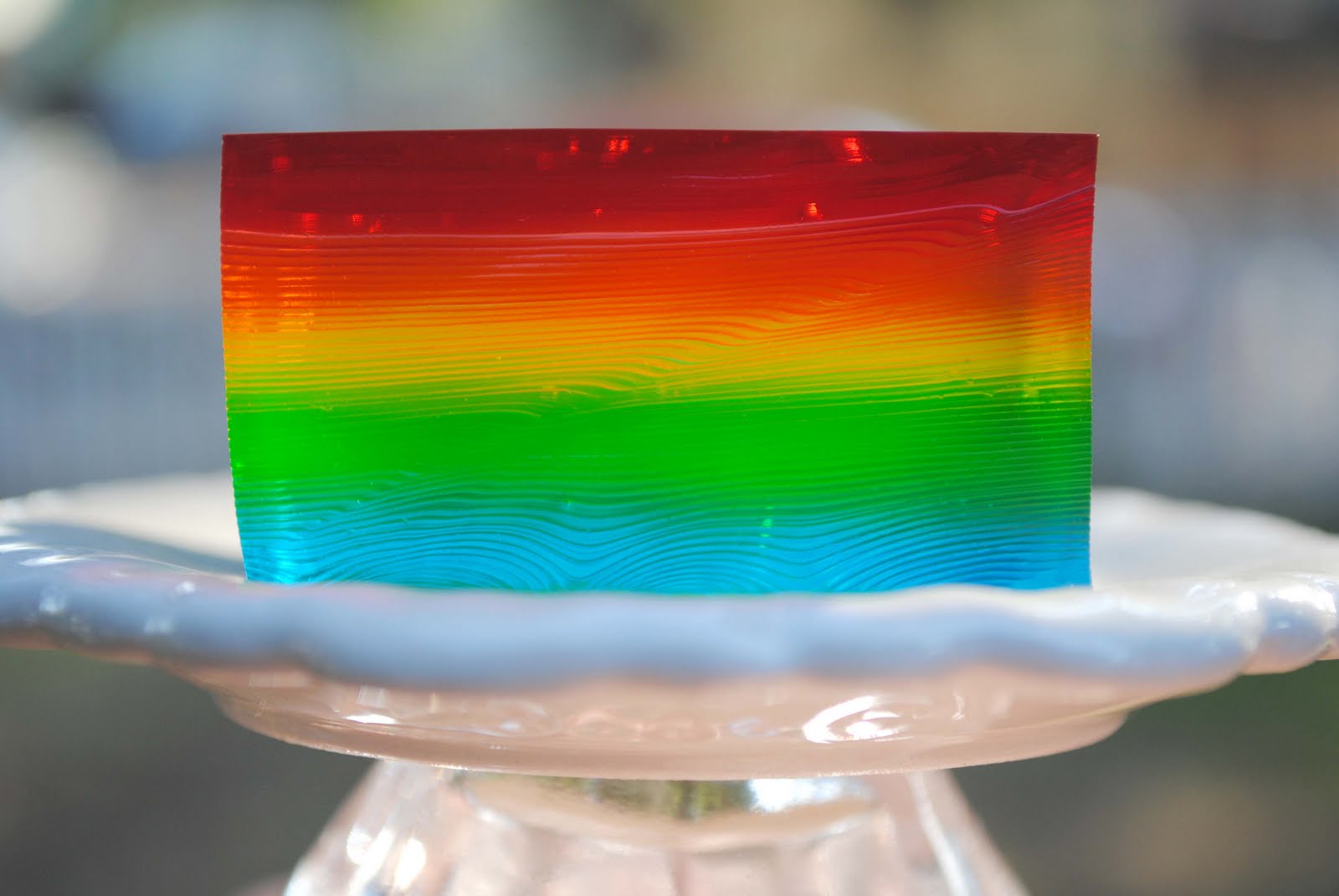 zakka life Rainbow Jello Recipe