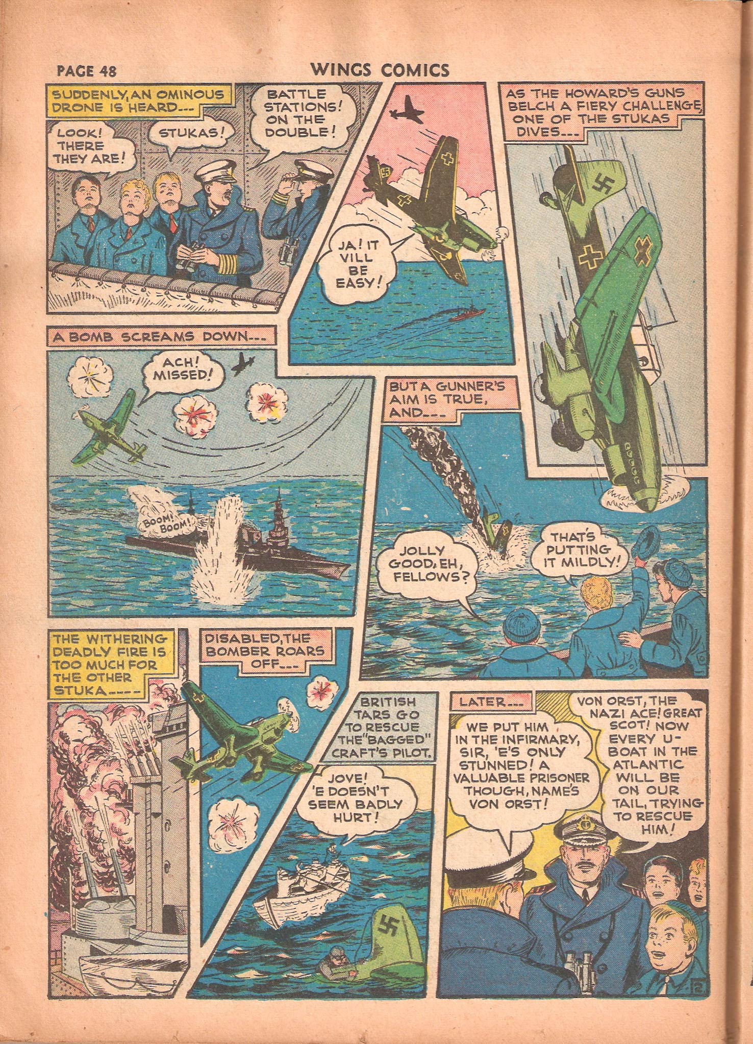 Read online Wings Comics comic -  Issue #17 - 50