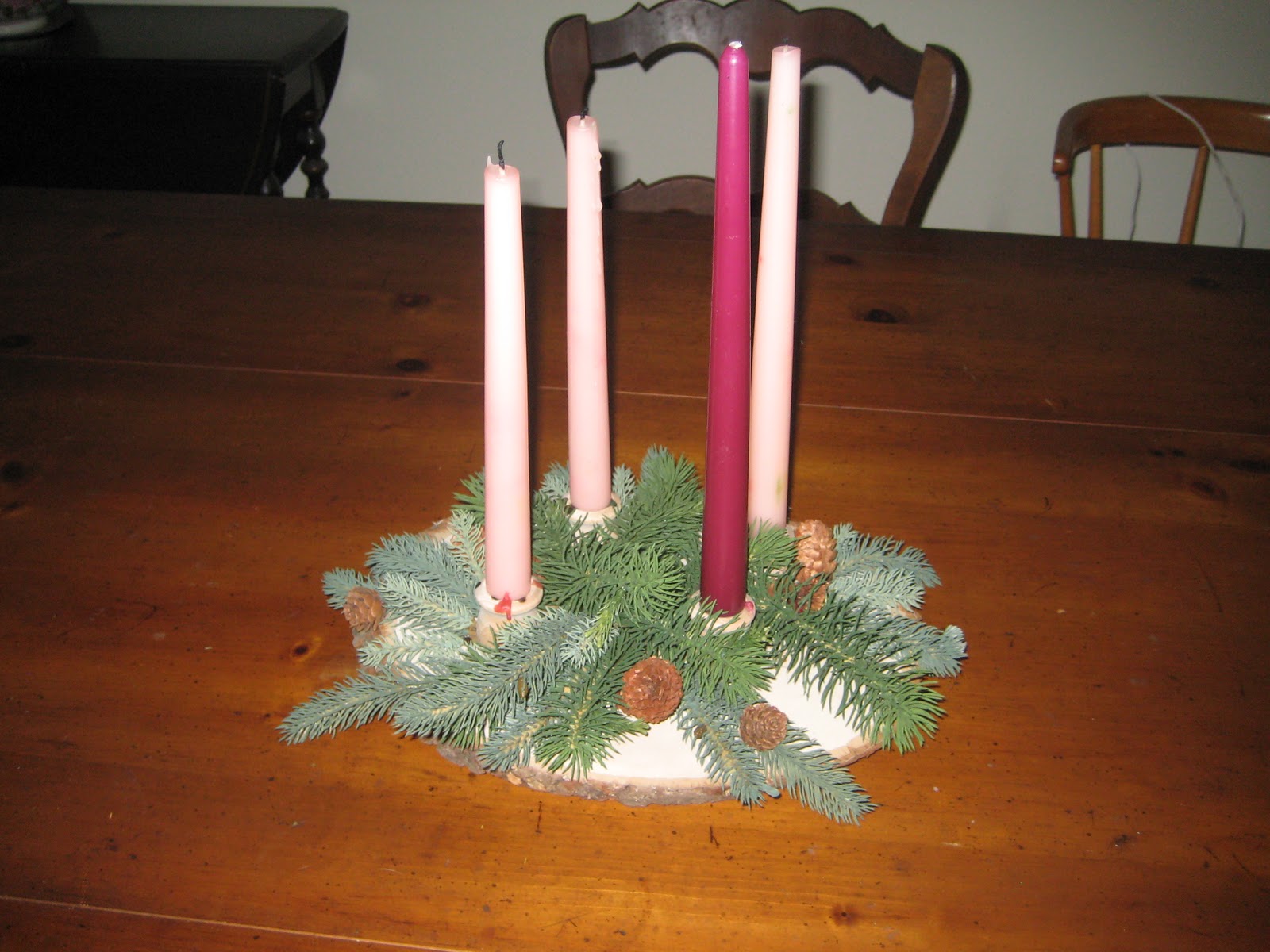 The Frugal Mennonite Homemade Advent Wreath