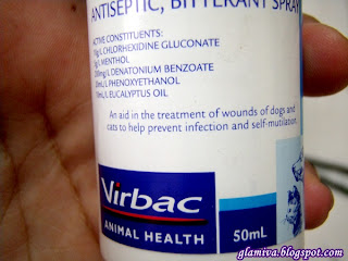 review Virbac Wound-Gard 50ml ( 1.7 floz ) Pinnacle pets supply damai kota kinabalu sabah