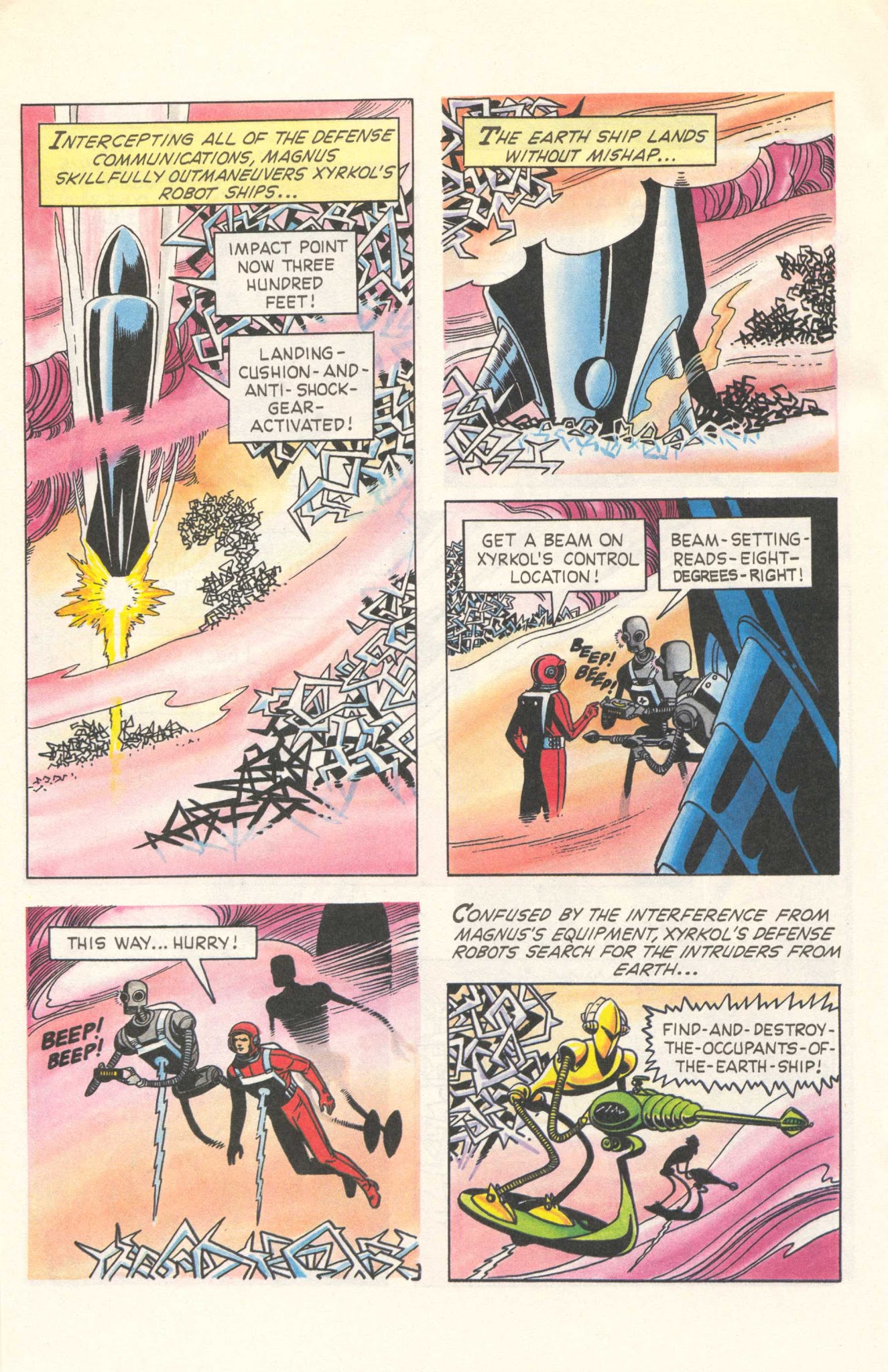 Read online Vintage Magnus, Robot Fighter comic -  Issue #2 - 21