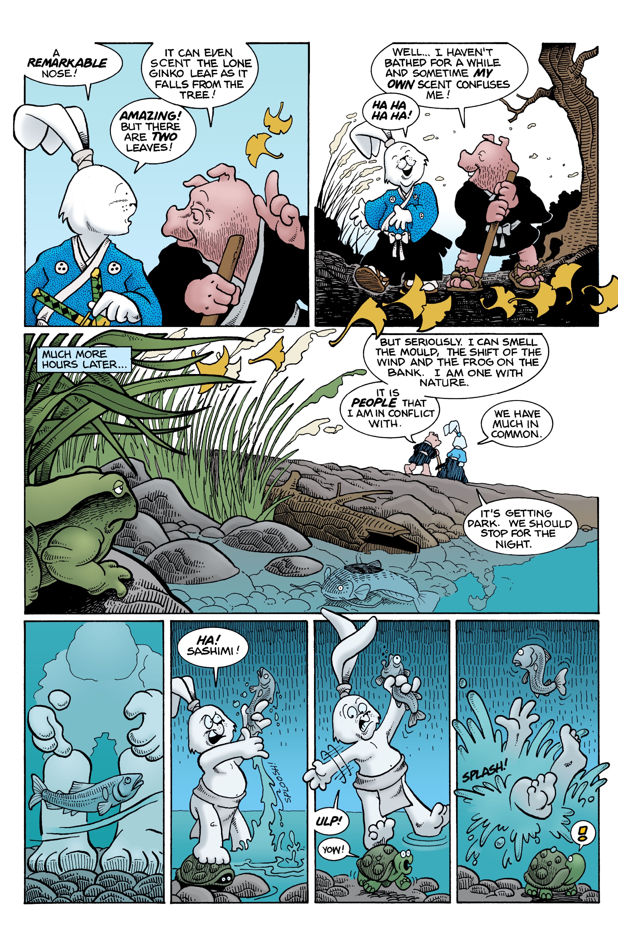 Read online Usagi Yojimbo Color Classics comic -  Issue #6 - 16