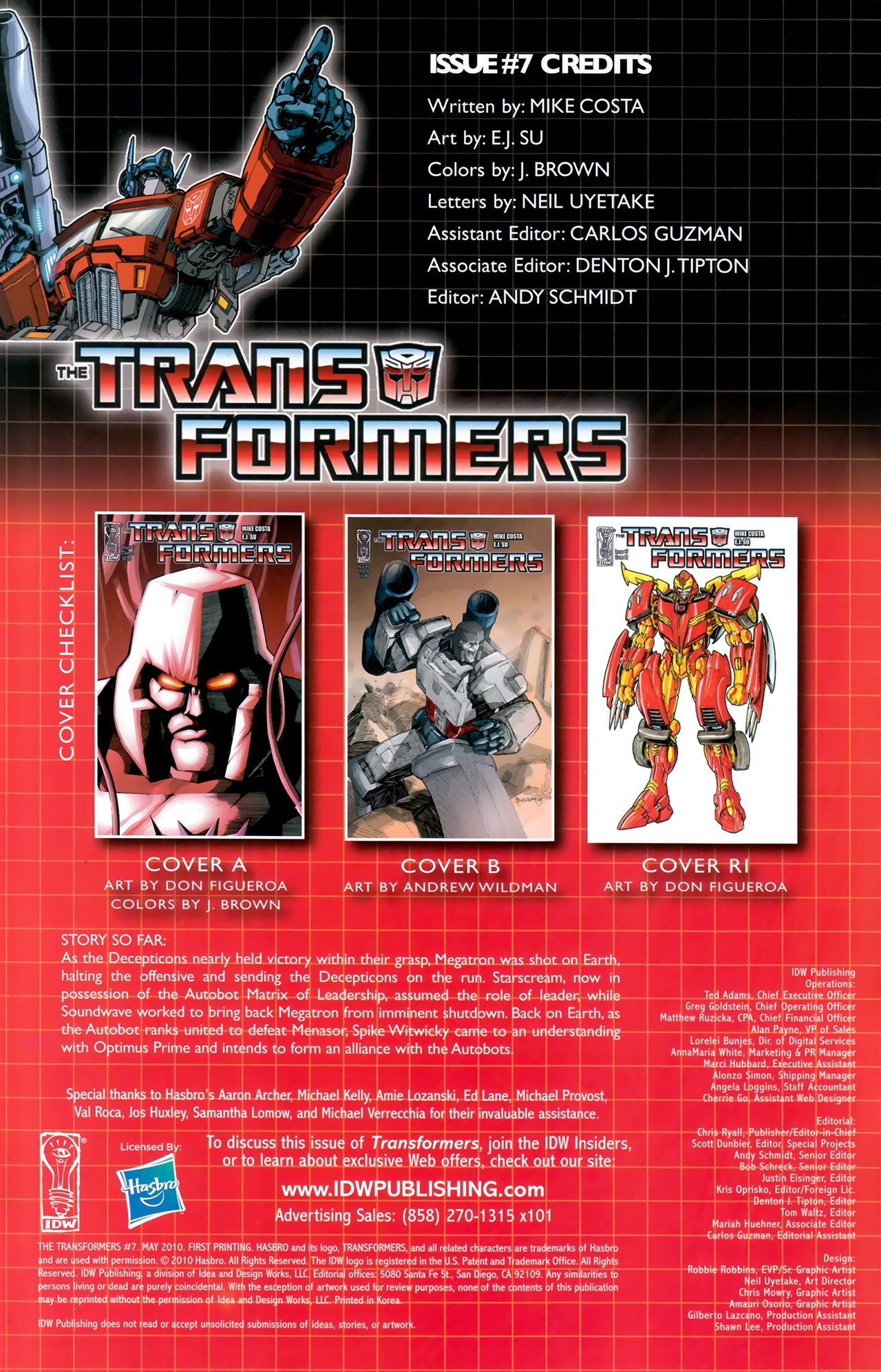 Read online The Transformers (2009) comic -  Issue #7 - 3