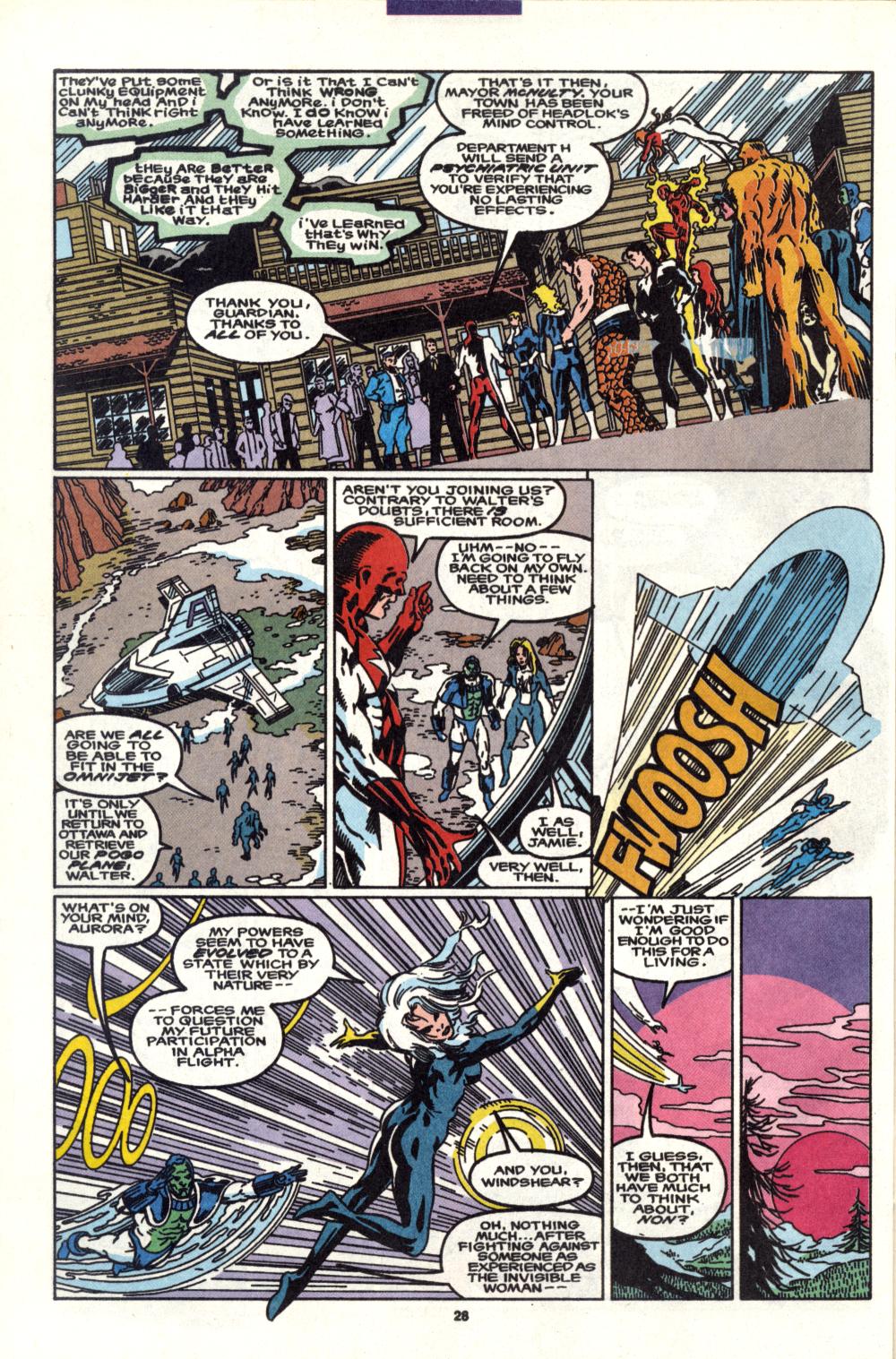 Read online Alpha Flight (1983) comic -  Issue #94 - 23