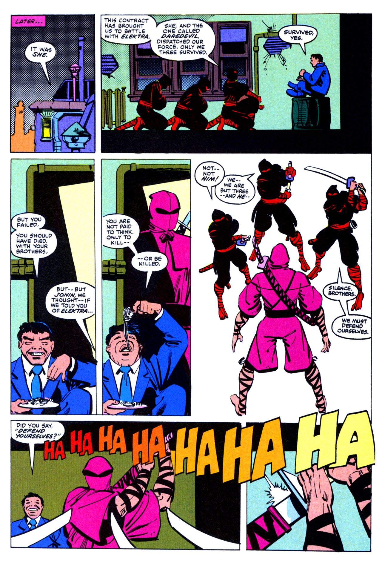 Read online The Elektra Saga comic -  Issue #2 - 19