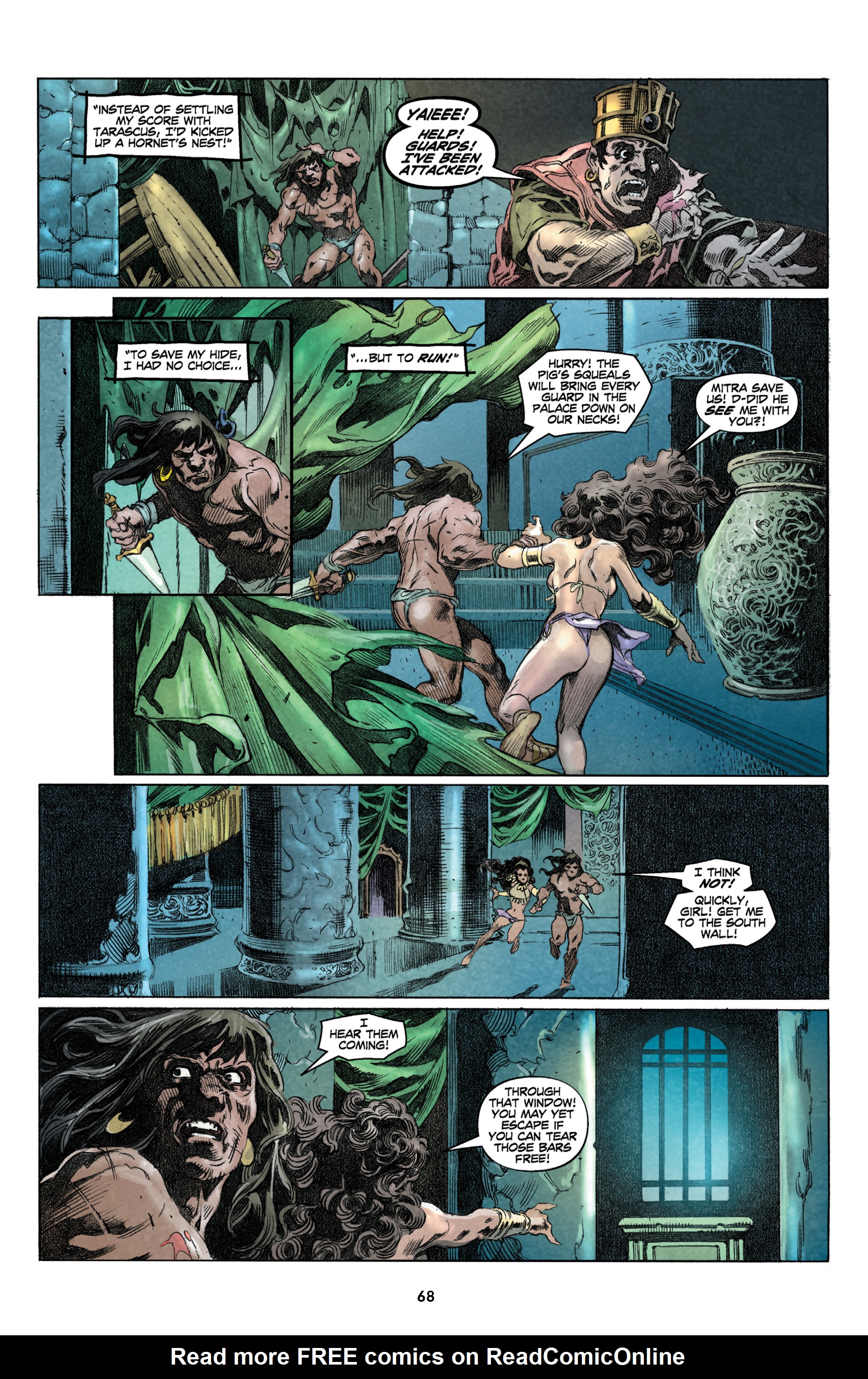 Read online King Conan: The Hour of the Dragon comic -  Issue # _TPB - 69