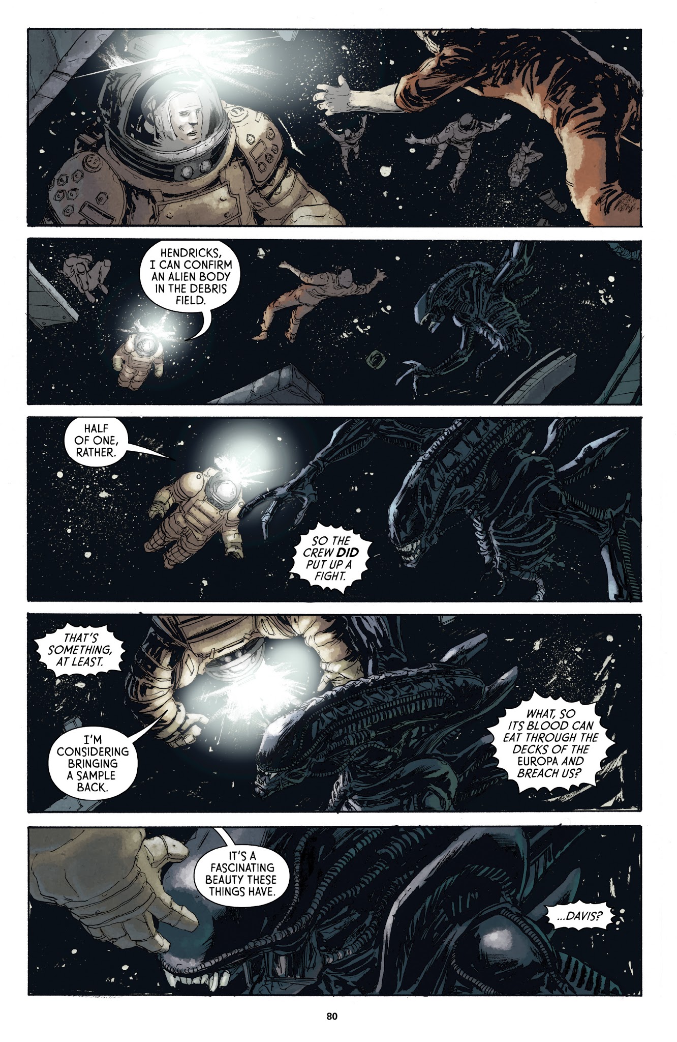 Read online Aliens: Defiance comic -  Issue # _TPB 1 - 79