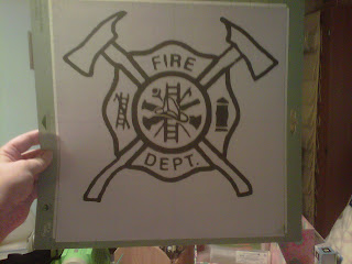 Crafting Creations by Amanda!: Fire Fighter Logo