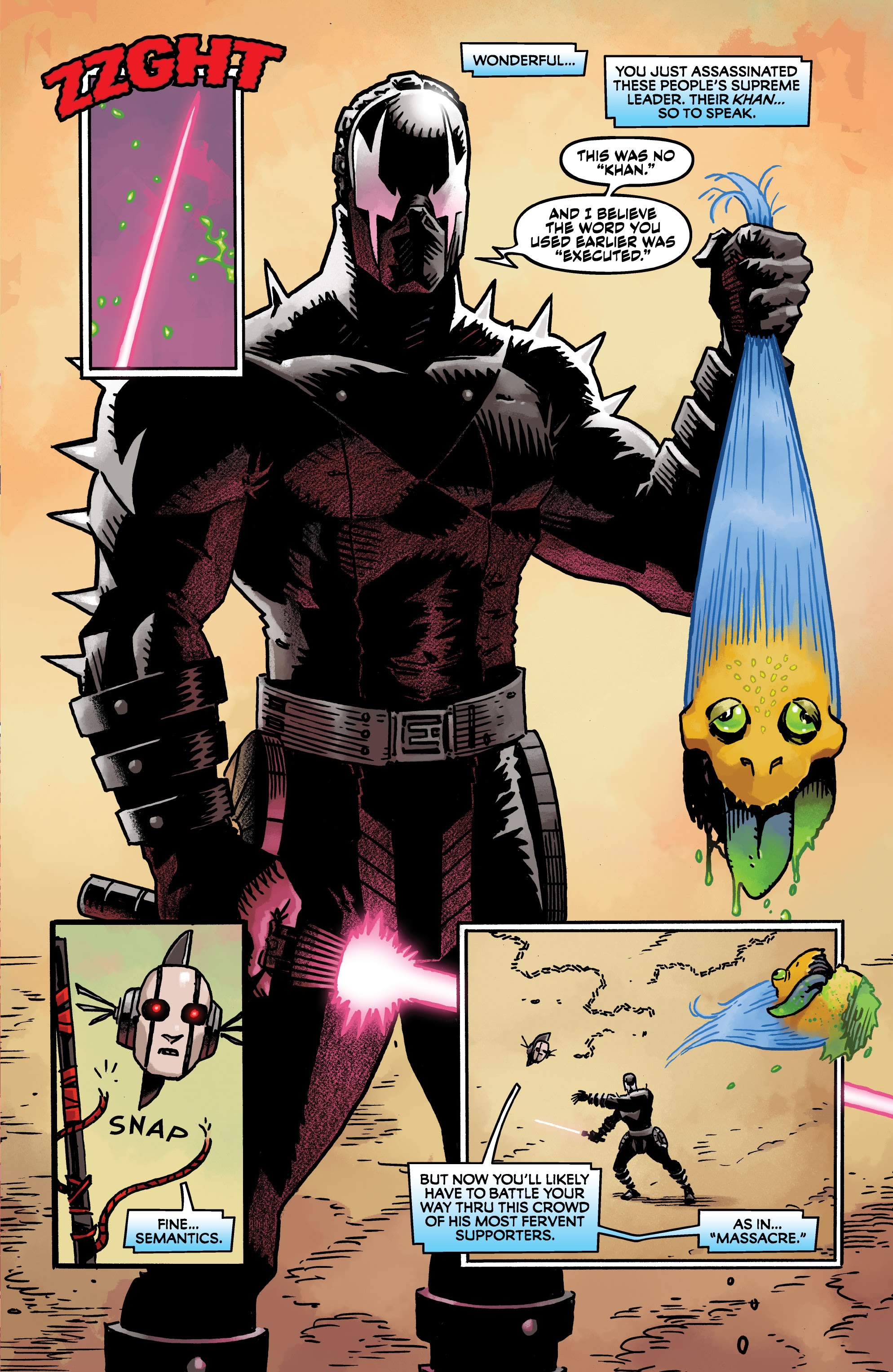 Read online Grendel: Devil's Odyssey comic -  Issue #7 - 21