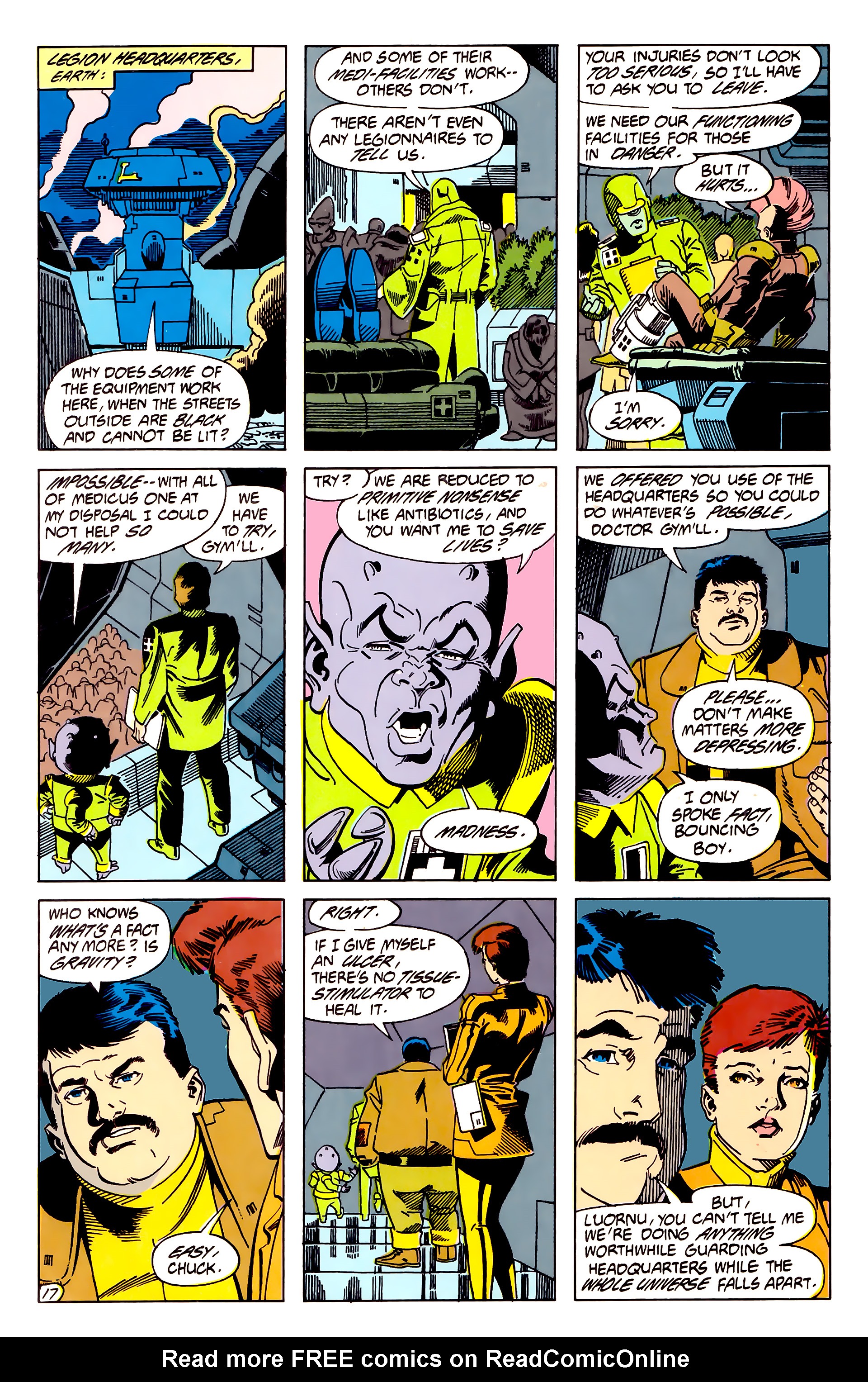 Read online Legion of Super-Heroes (1984) comic -  Issue #62 - 18