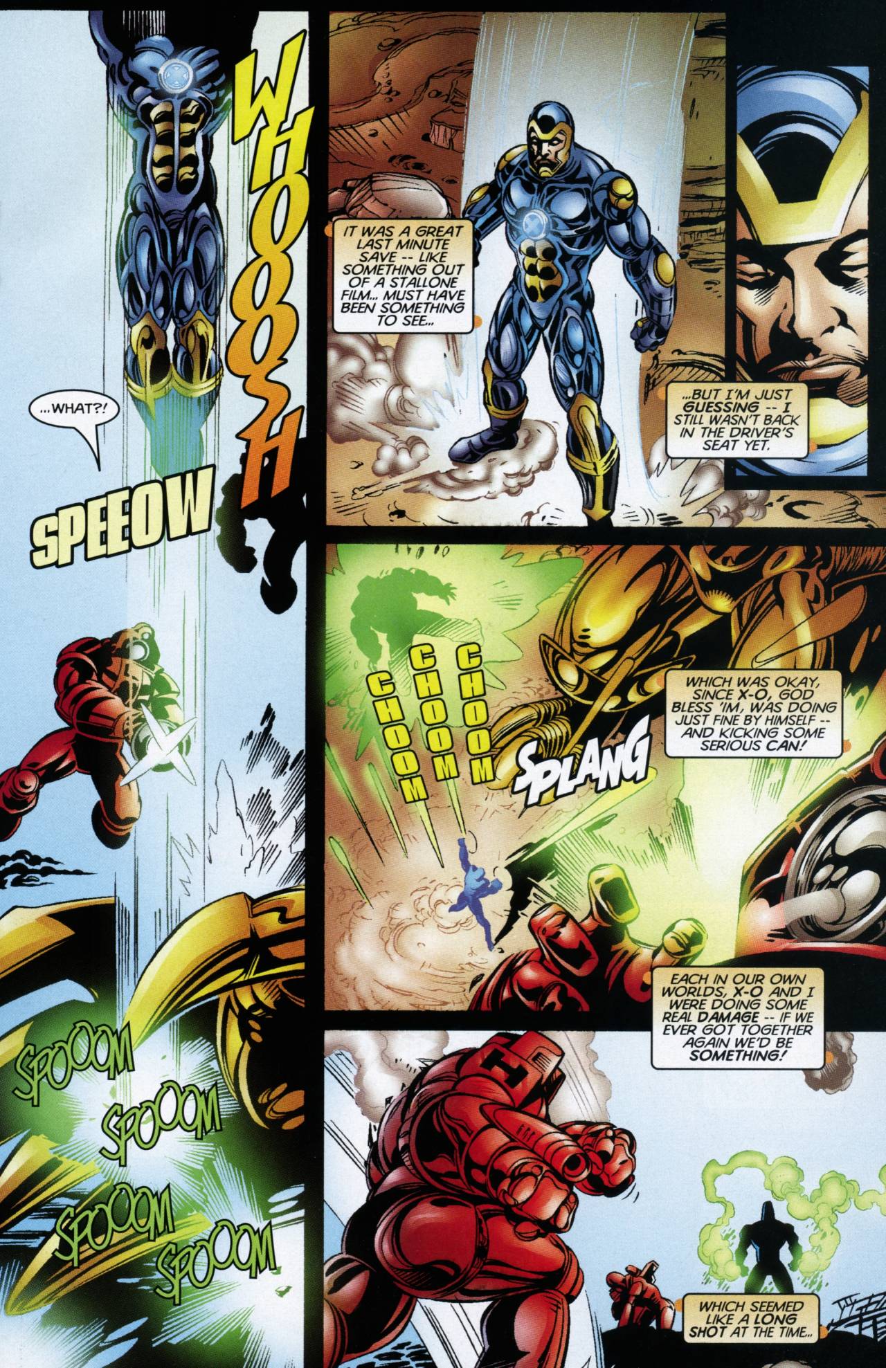 Read online X-O Manowar (1996) comic -  Issue #9 - 14