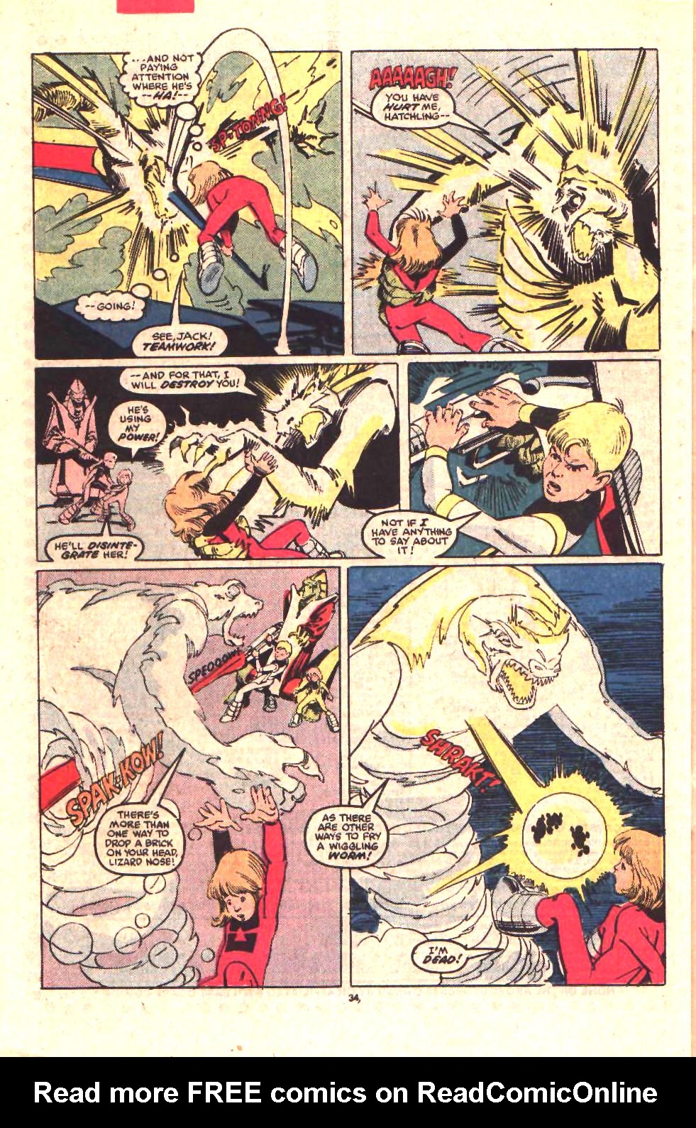 Read online Power Pack (1984) comic -  Issue #25 - 35