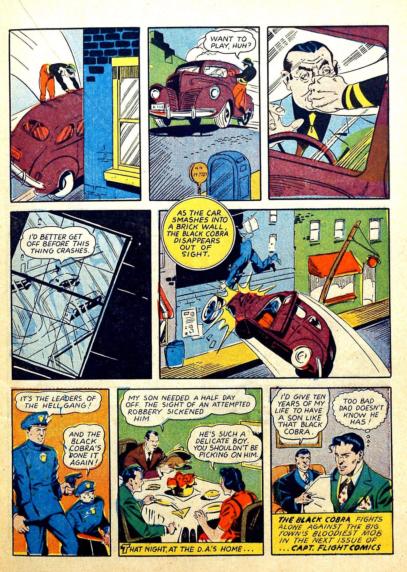 Read online Captain Flight Comics comic -  Issue #6 - 19