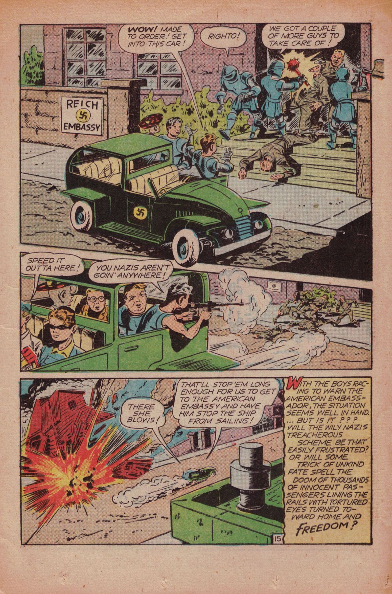 Read online Young Allies Comics comic -  Issue #13 - 17