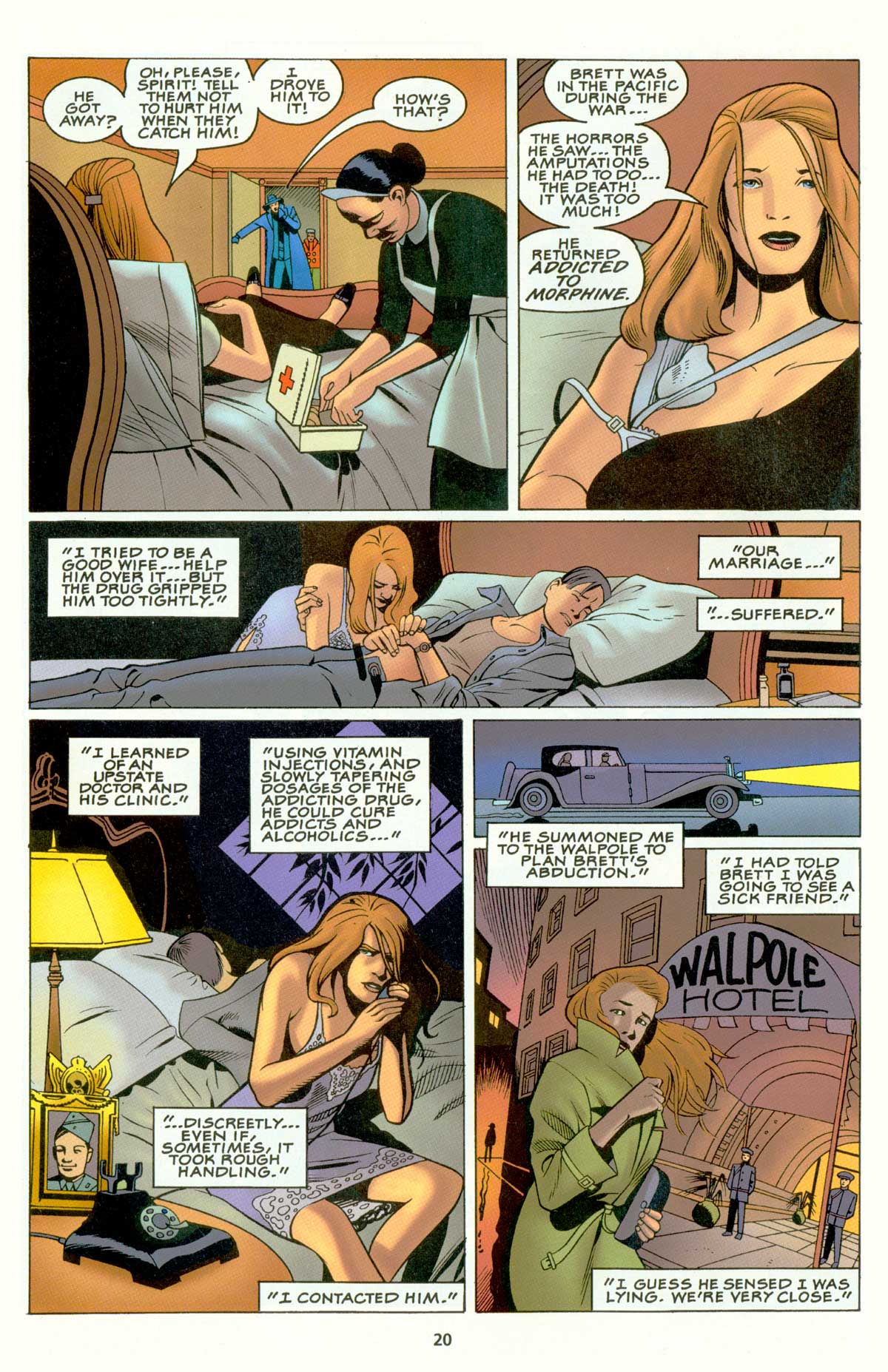 Read online The Spirit: The New Adventures comic -  Issue #5 - 22