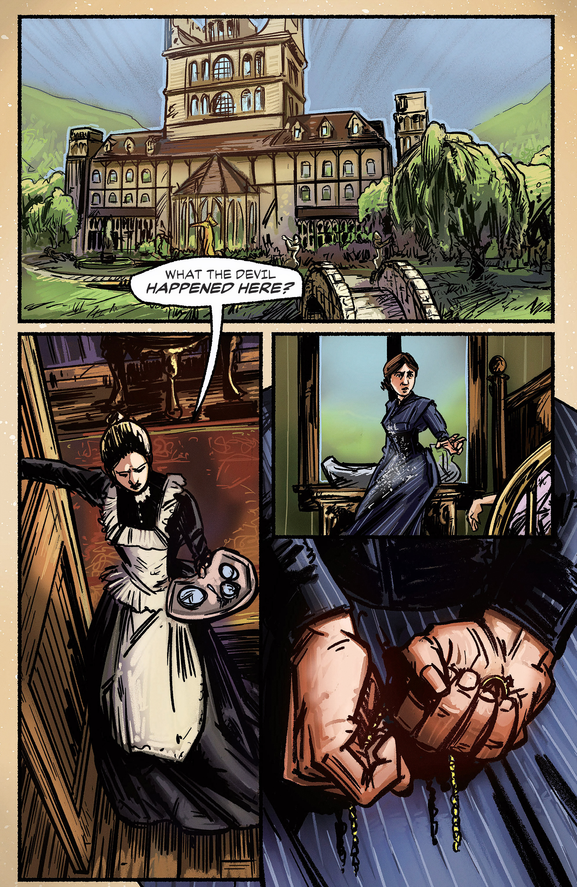 Read online The House of Montresor comic -  Issue #1 - 28