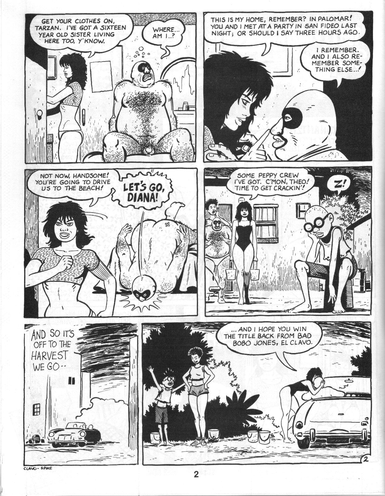 Read online Love and Rockets (1982) comic -  Issue #12 - 4