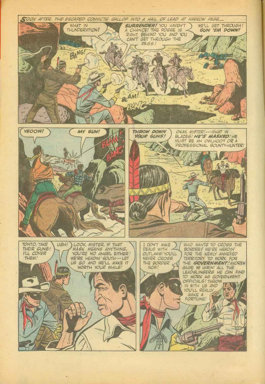 Read online The Lone Ranger (1948) comic -  Issue #54 - 4