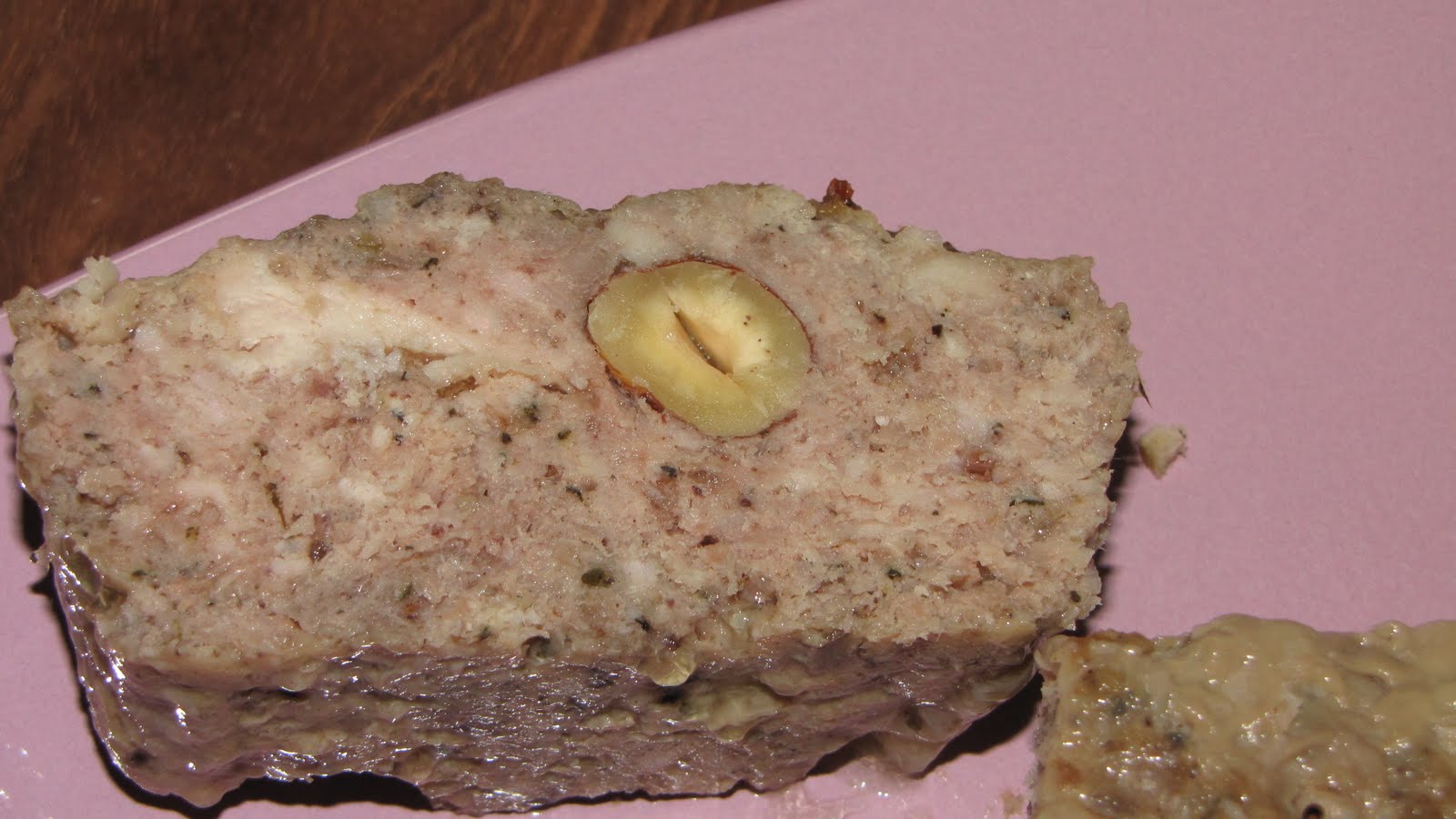 La cuisine d'Aude Terrine de lapin aux noisettes