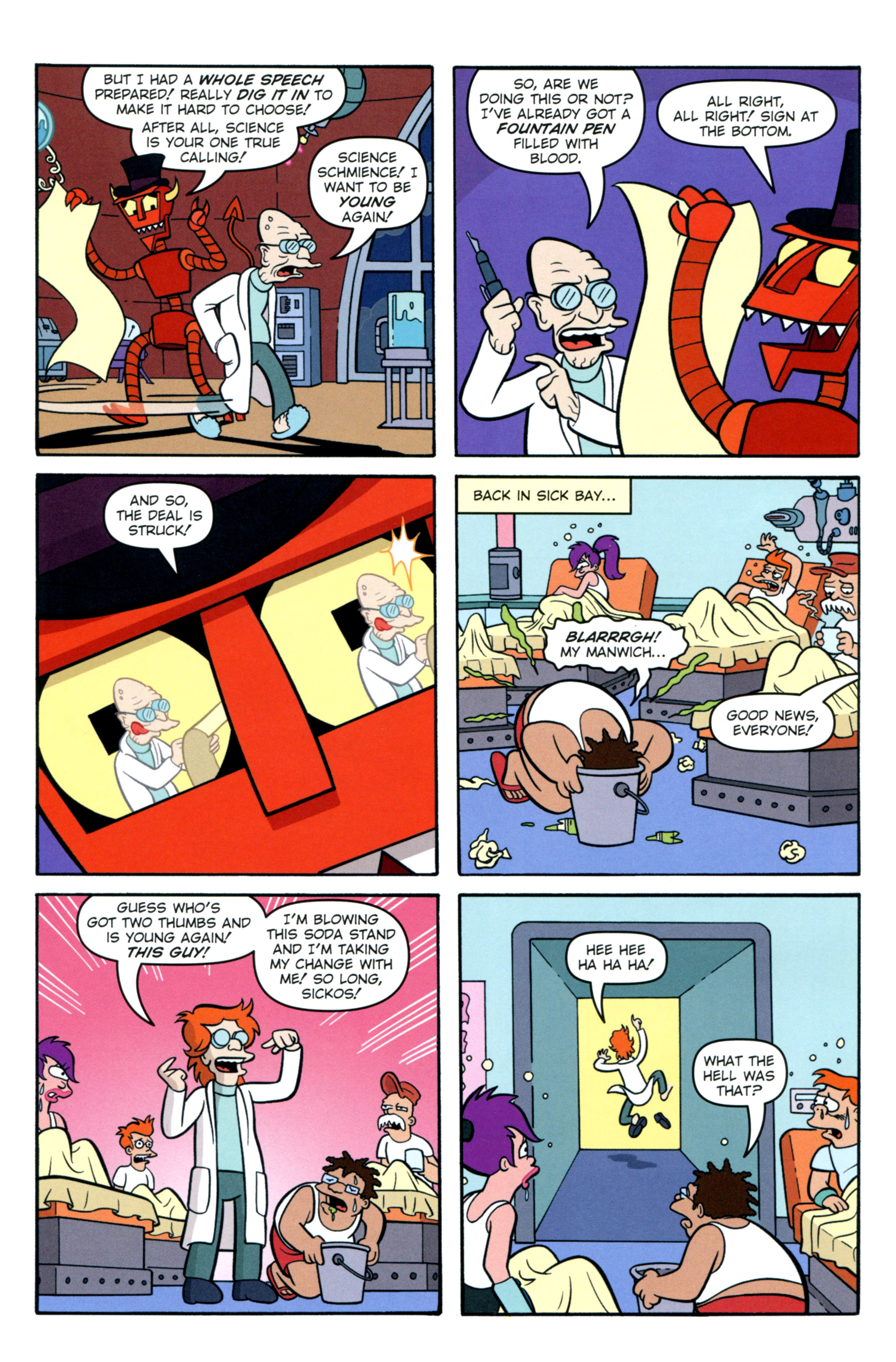 Read online Futurama Comics comic -  Issue #70 - 7