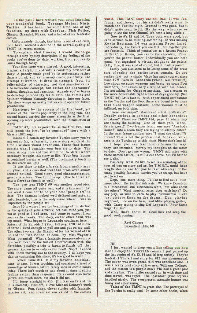 Read online Teenage Mutant Ninja Turtles (1984) comic -  Issue #15 - 38