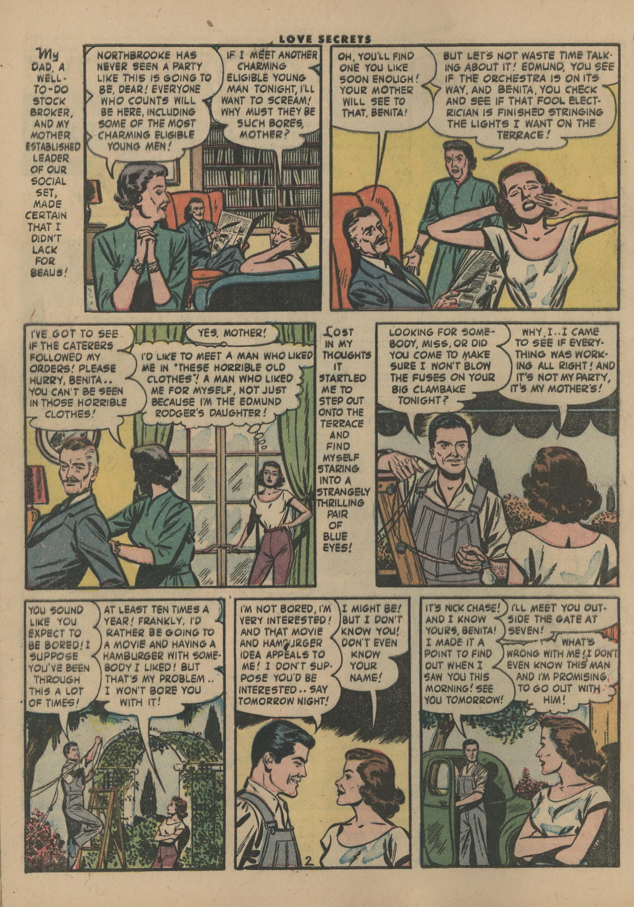 Read online Love Secrets (1953) comic -  Issue #33 - 4