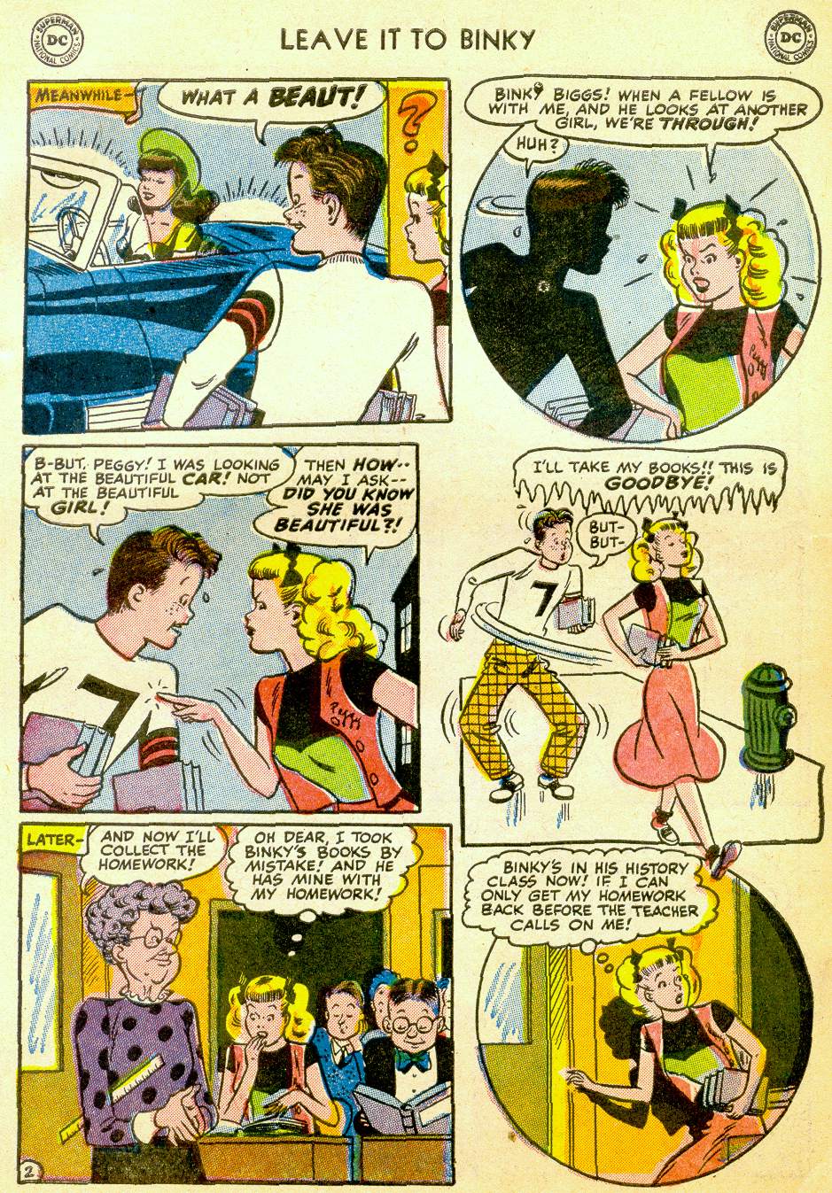 Read online Leave it to Binky comic -  Issue #32 - 35