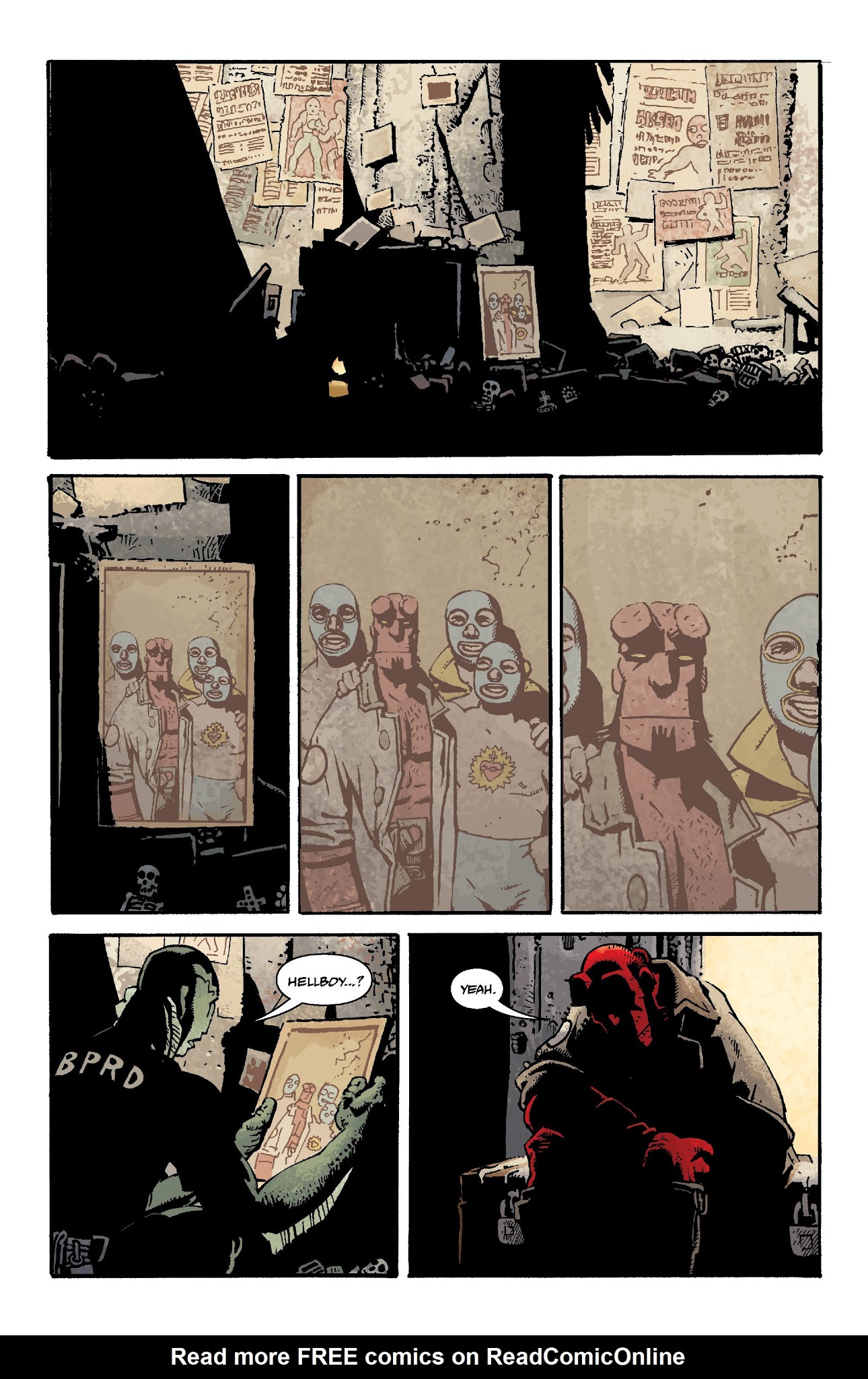 Read online Hellboy In Mexico comic -  Issue # TPB - 12