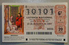 Décimo de lotería