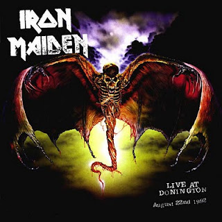 Portada Iron Maiden live at donington