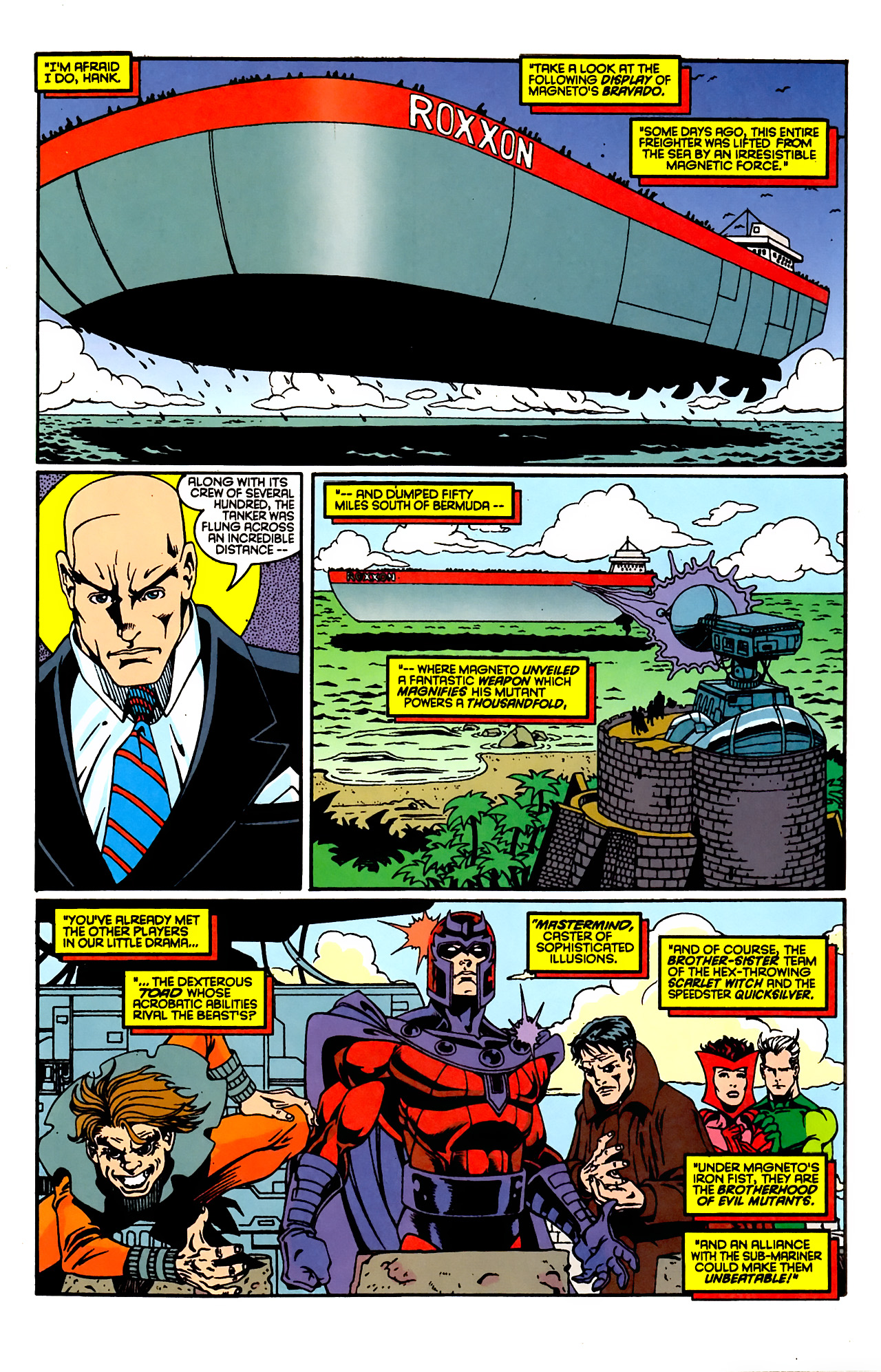 Read online Professor Xavier and the X-Men comic -  Issue #7 - 4