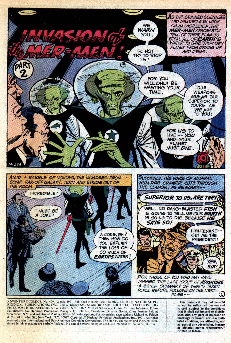 Read online Adventure Comics (1938) comic -  Issue #409 - 3