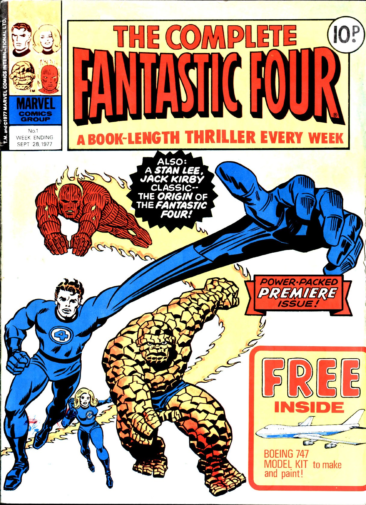 Read online Complete Fantastic Four comic -  Issue #1 - 1
