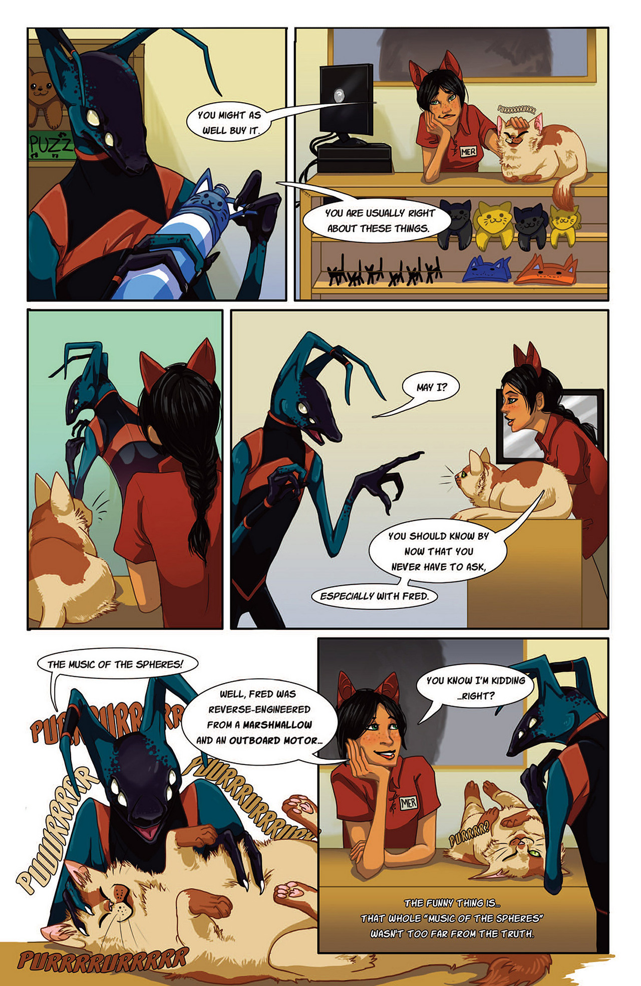 Read online Womanthology: Space comic -  Issue #2 - 18