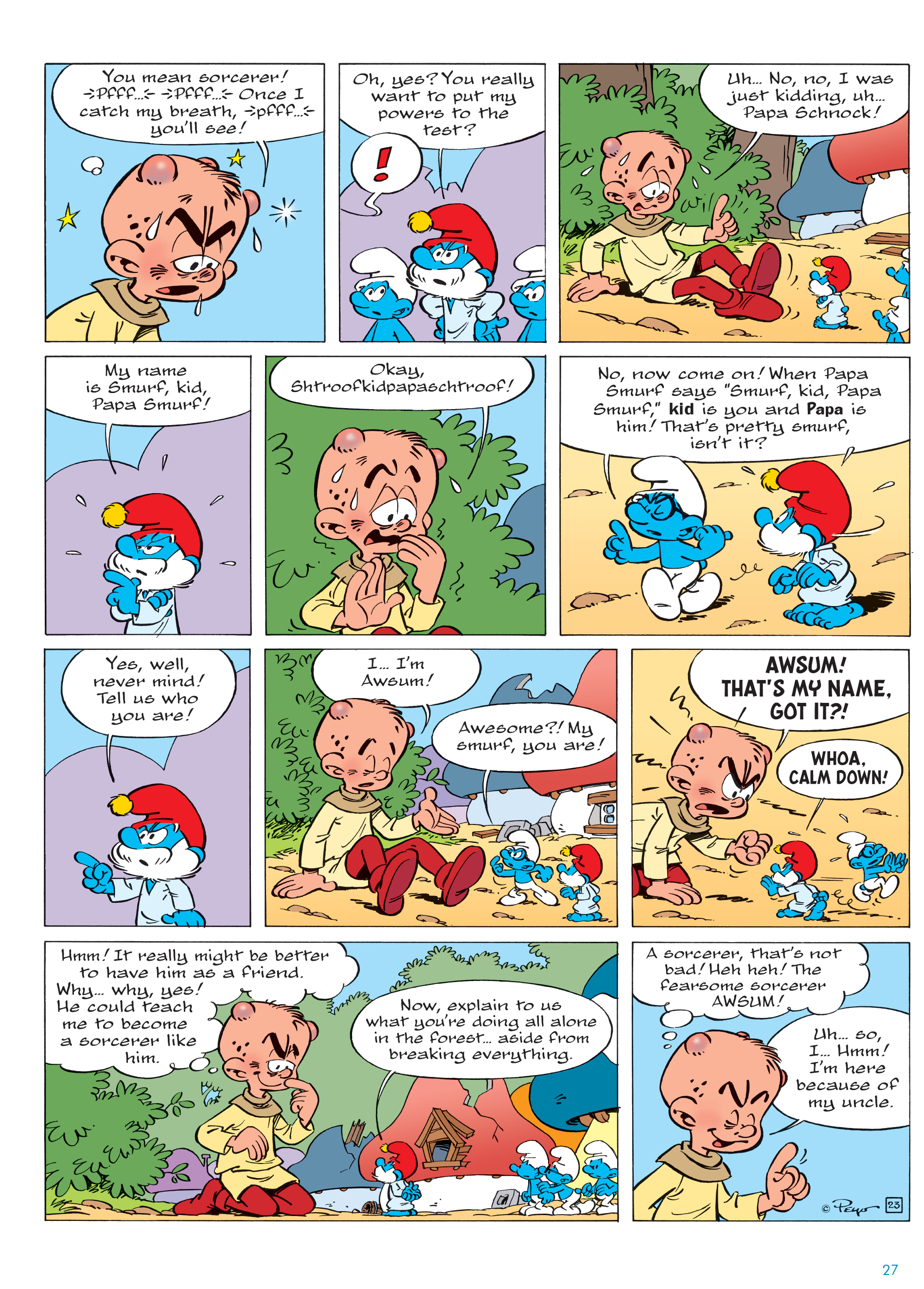 Read online The Smurfs Tales comic -  Issue # TPB 1 (Part 1) - 28