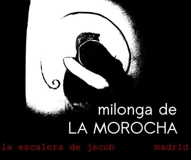 la morocha en la escalera